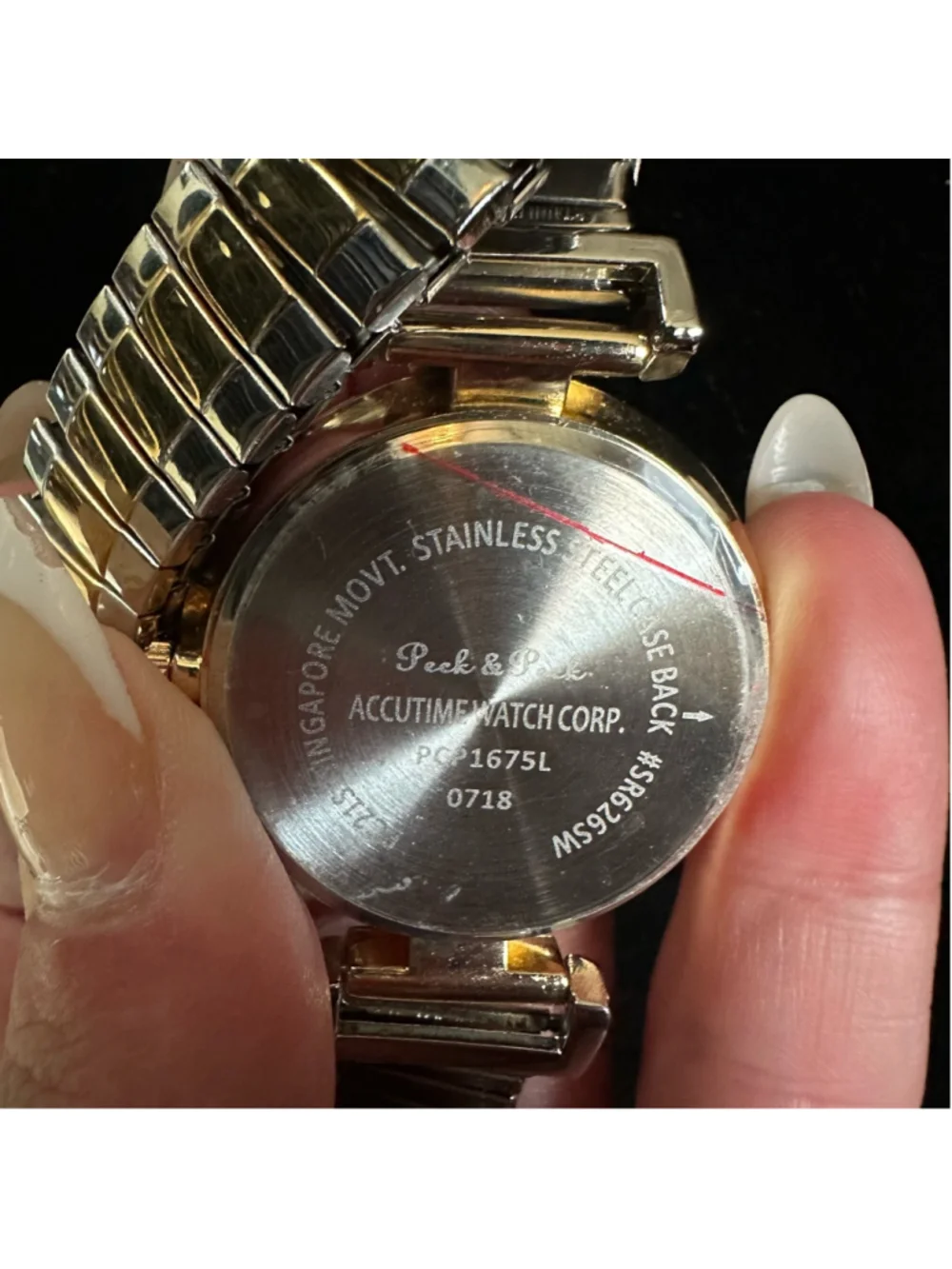 Women's Peck & Peck Gold & Silver Watch Summer